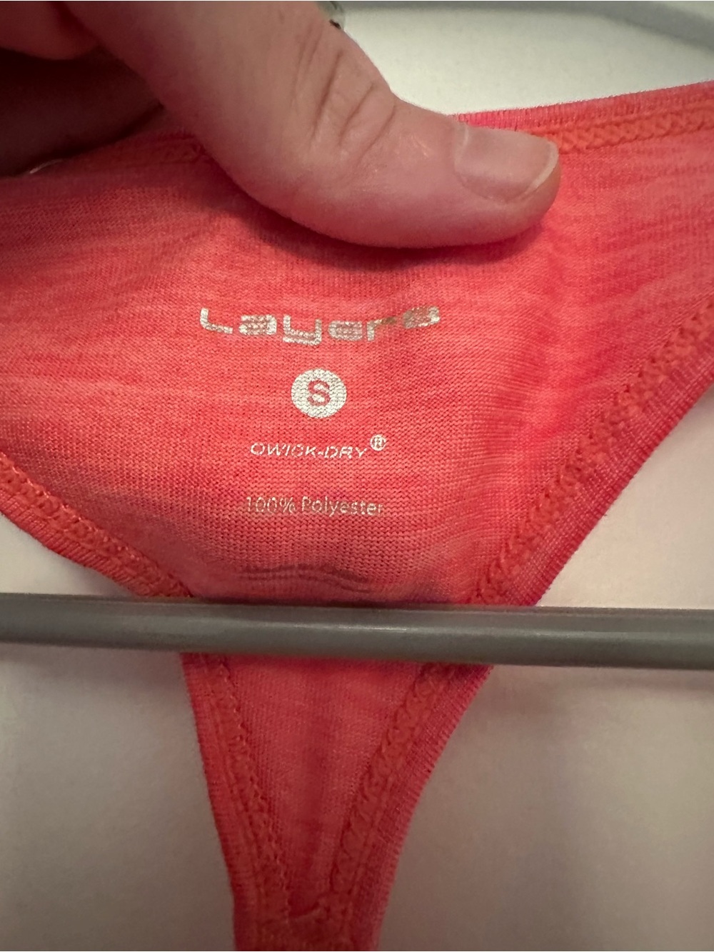 Layer 8 Heather Racerback Tank - Picture 4 of 5